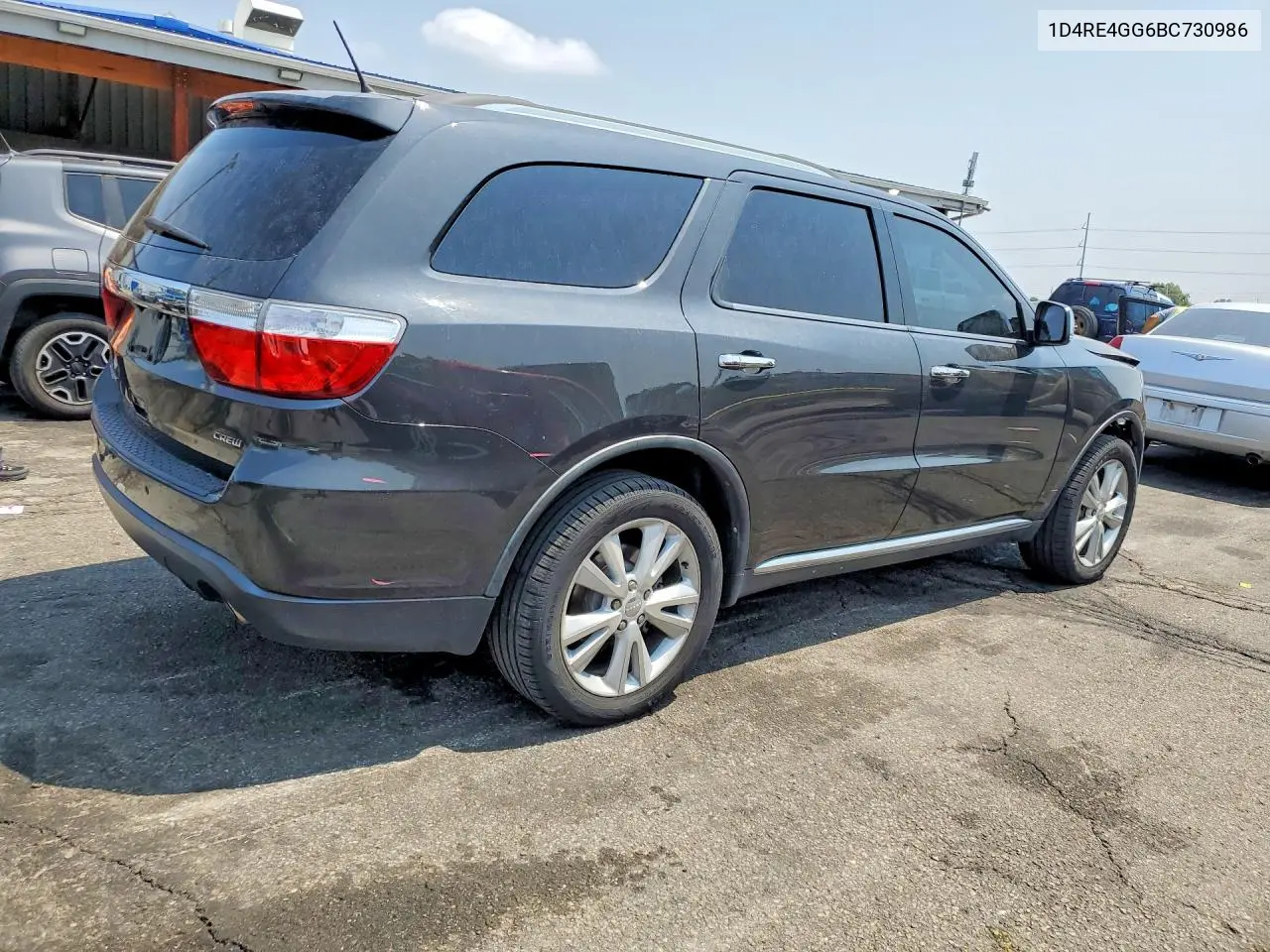 2011 Dodge Durango Crew VIN: 1D4RE4GG6BC730986 Lot: 58813816