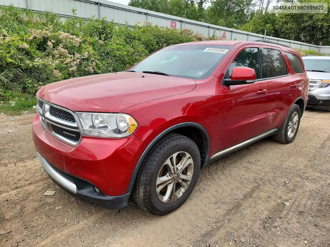 2011 Dodge Durango Crew VIN: 1D4SE4GT6BC595622 Lot: 61225356