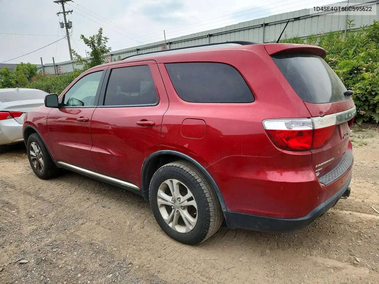2011 Dodge Durango Crew VIN: 1D4SE4GT6BC595622 Lot: 61225356