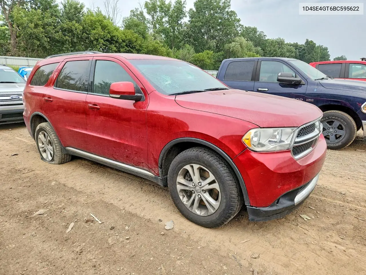 2011 Dodge Durango Crew VIN: 1D4SE4GT6BC595622 Lot: 61225356