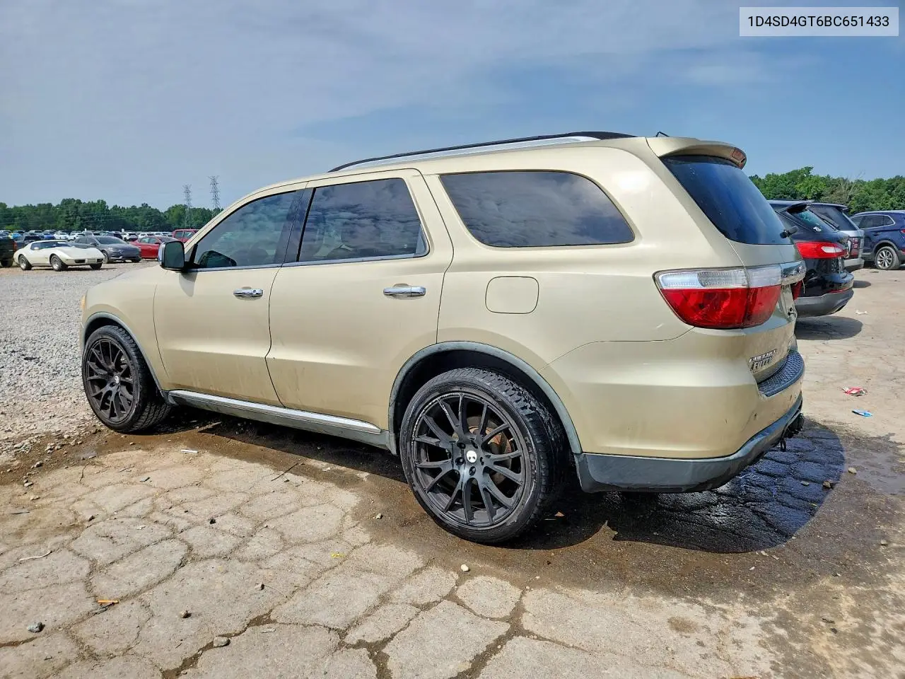 2011 Dodge Durango Crew VIN: 1D4SD4GT6BC651433 Lot: 61297236