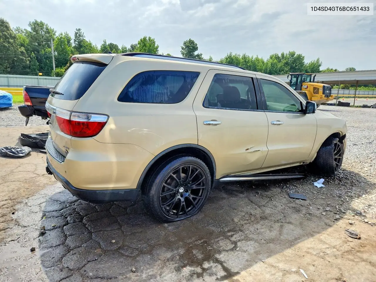 2011 Dodge Durango Crew VIN: 1D4SD4GT6BC651433 Lot: 61297236