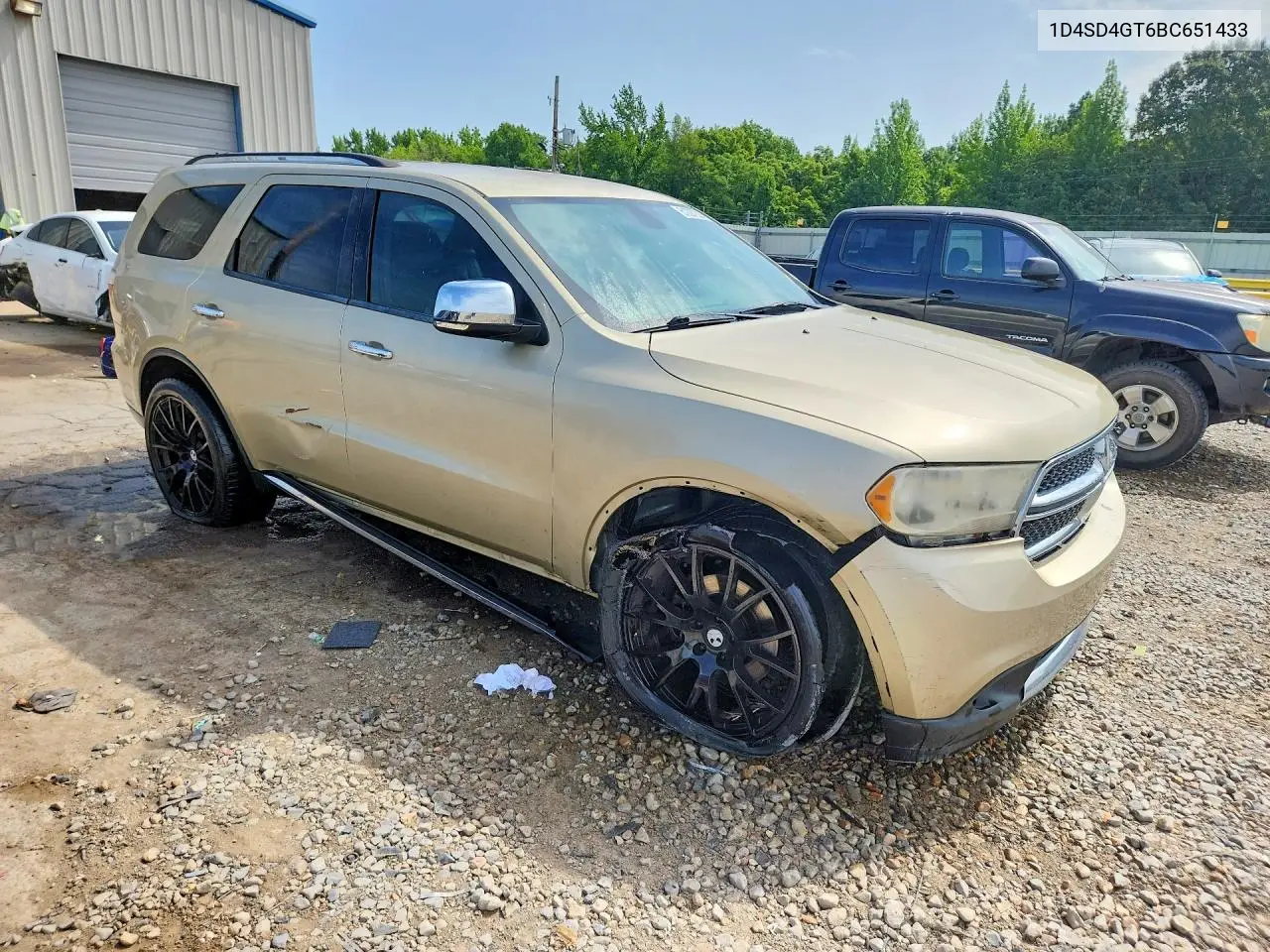2011 Dodge Durango Crew VIN: 1D4SD4GT6BC651433 Lot: 61297236