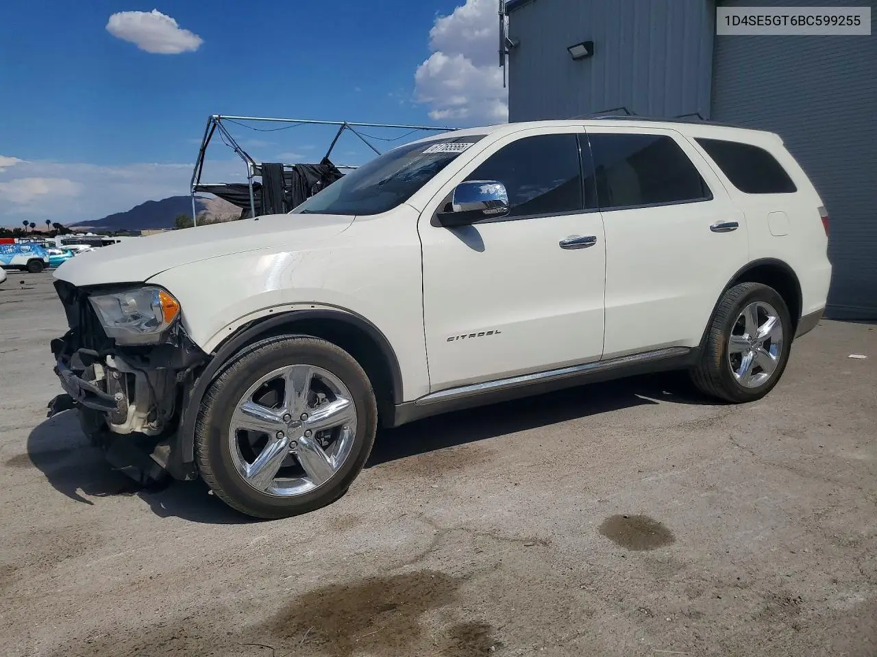 2011 Dodge Durango Citadel VIN: 1D4SE5GT6BC599255 Lot: 61765566