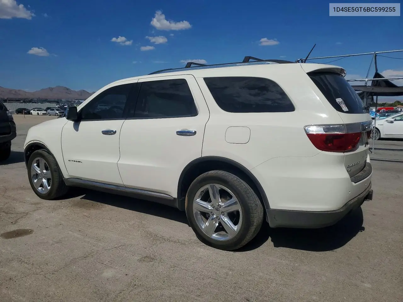 2011 Dodge Durango Citadel VIN: 1D4SE5GT6BC599255 Lot: 61765566