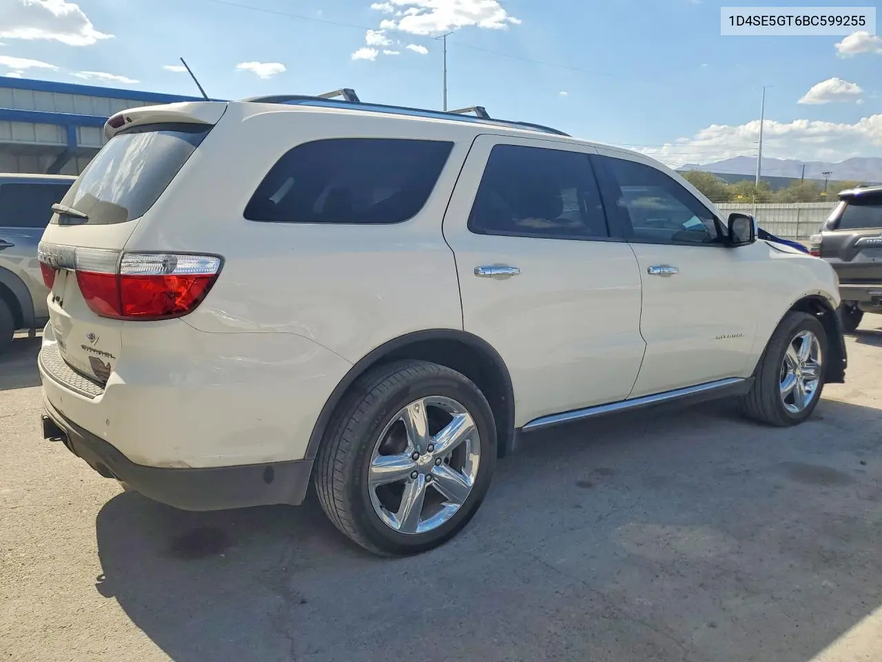 2011 Dodge Durango Citadel VIN: 1D4SE5GT6BC599255 Lot: 61765566