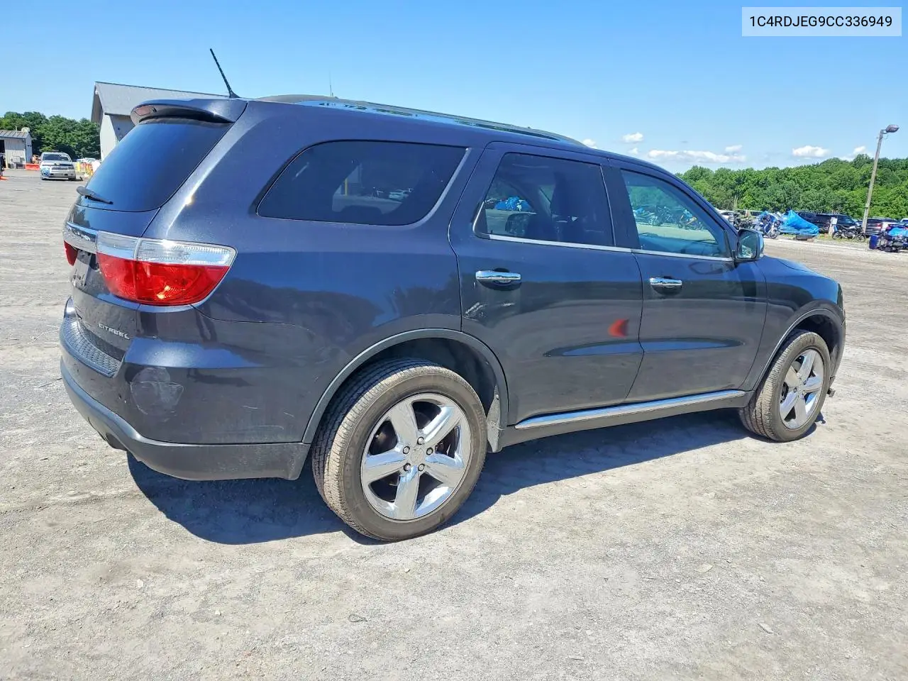 2012 Dodge Durango Citadel VIN: 1C4RDJEG9CC336949 Lot: 58276236