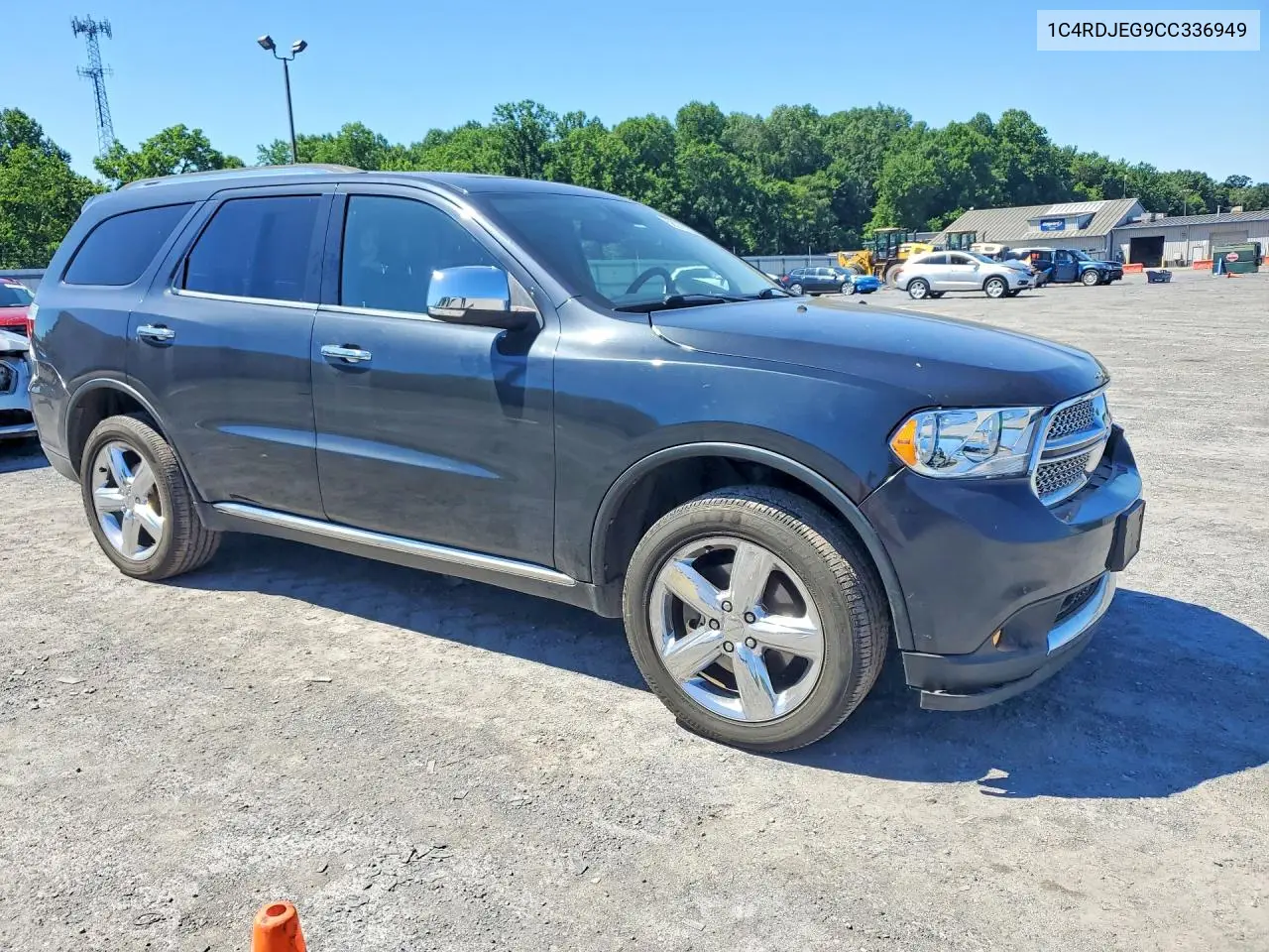 2012 Dodge Durango Citadel VIN: 1C4RDJEG9CC336949 Lot: 58276236