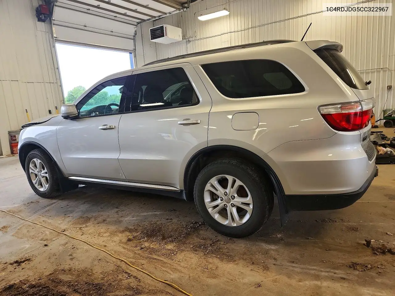 2012 Dodge Durango Crew VIN: 1C4RDJDG5CC322967 Lot: 59160056