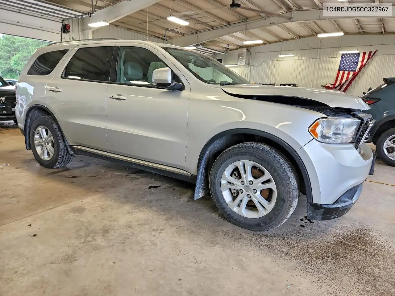 2012 Dodge Durango Crew VIN: 1C4RDJDG5CC322967 Lot: 59160056