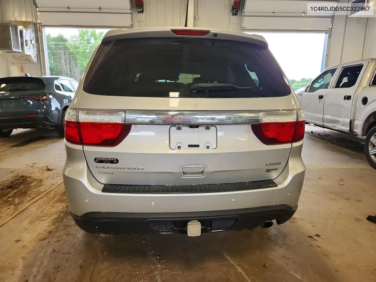 2012 Dodge Durango Crew VIN: 1C4RDJDG5CC322967 Lot: 59160056