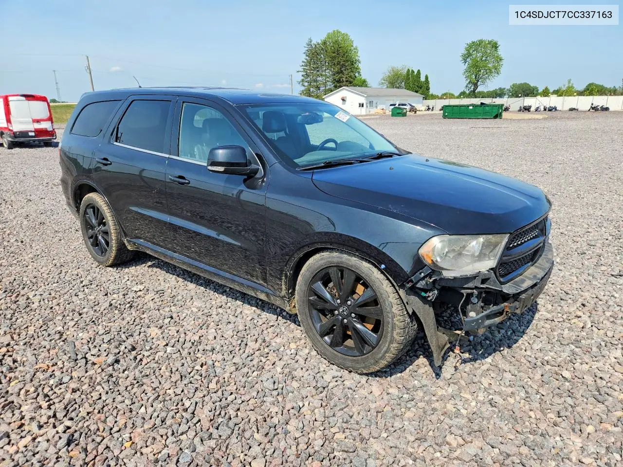 2012 Dodge Durango R/T VIN: 1C4SDJCT7CC337163 Lot: 60171336