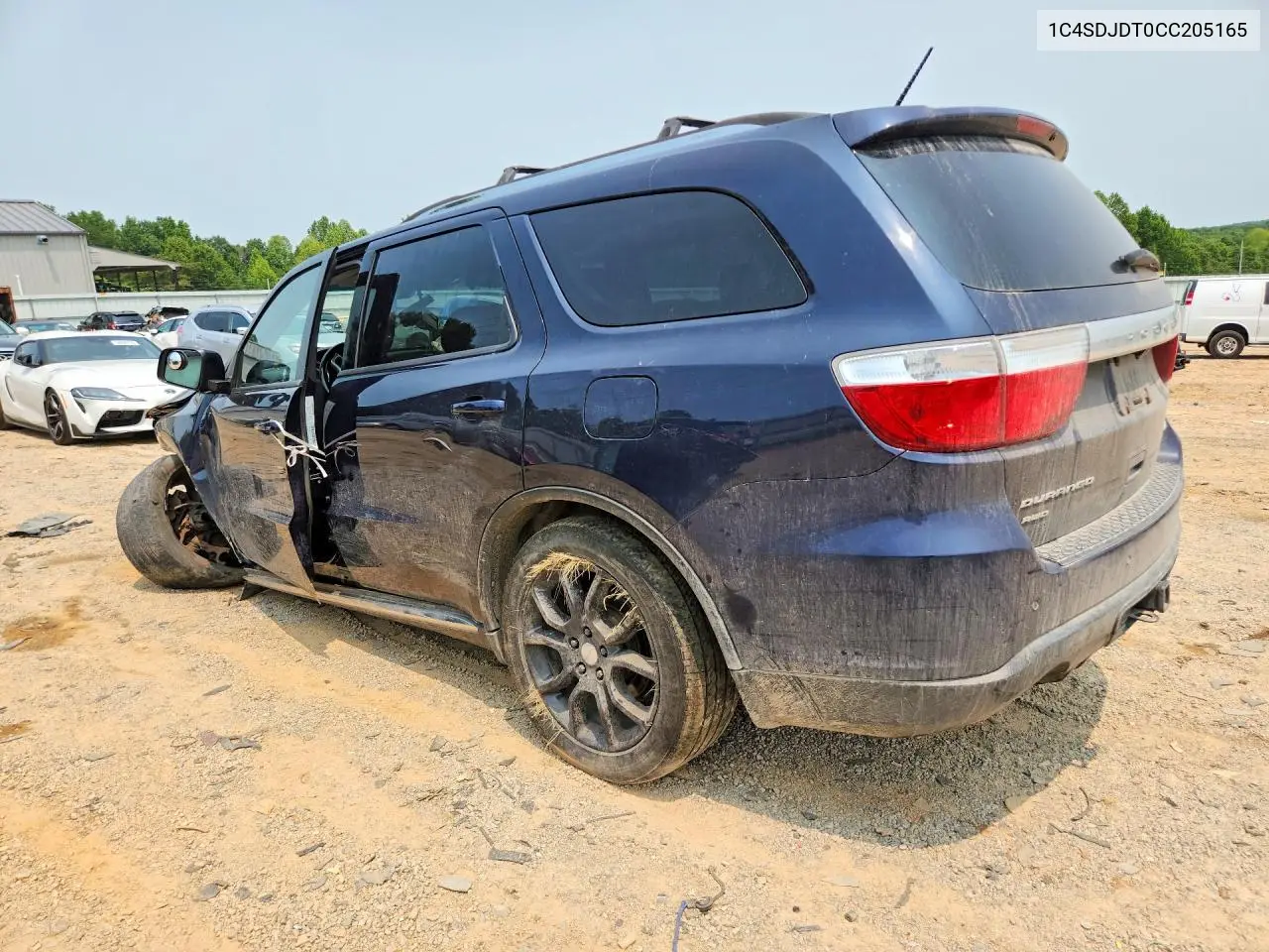 2012 Dodge Durango Crew VIN: 1C4SDJDT0CC205165 Lot: 60711556