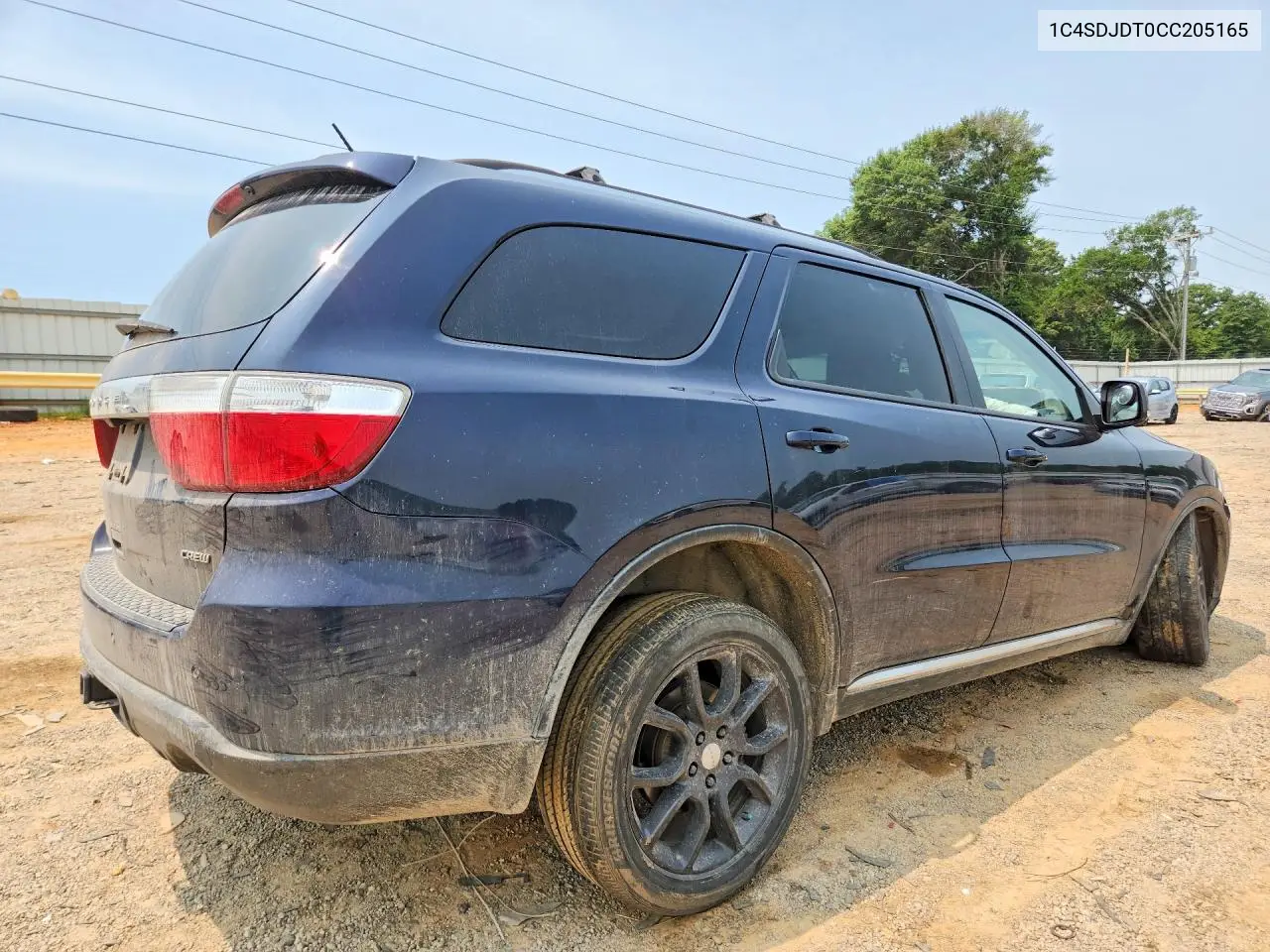2012 Dodge Durango Crew VIN: 1C4SDJDT0CC205165 Lot: 60711556