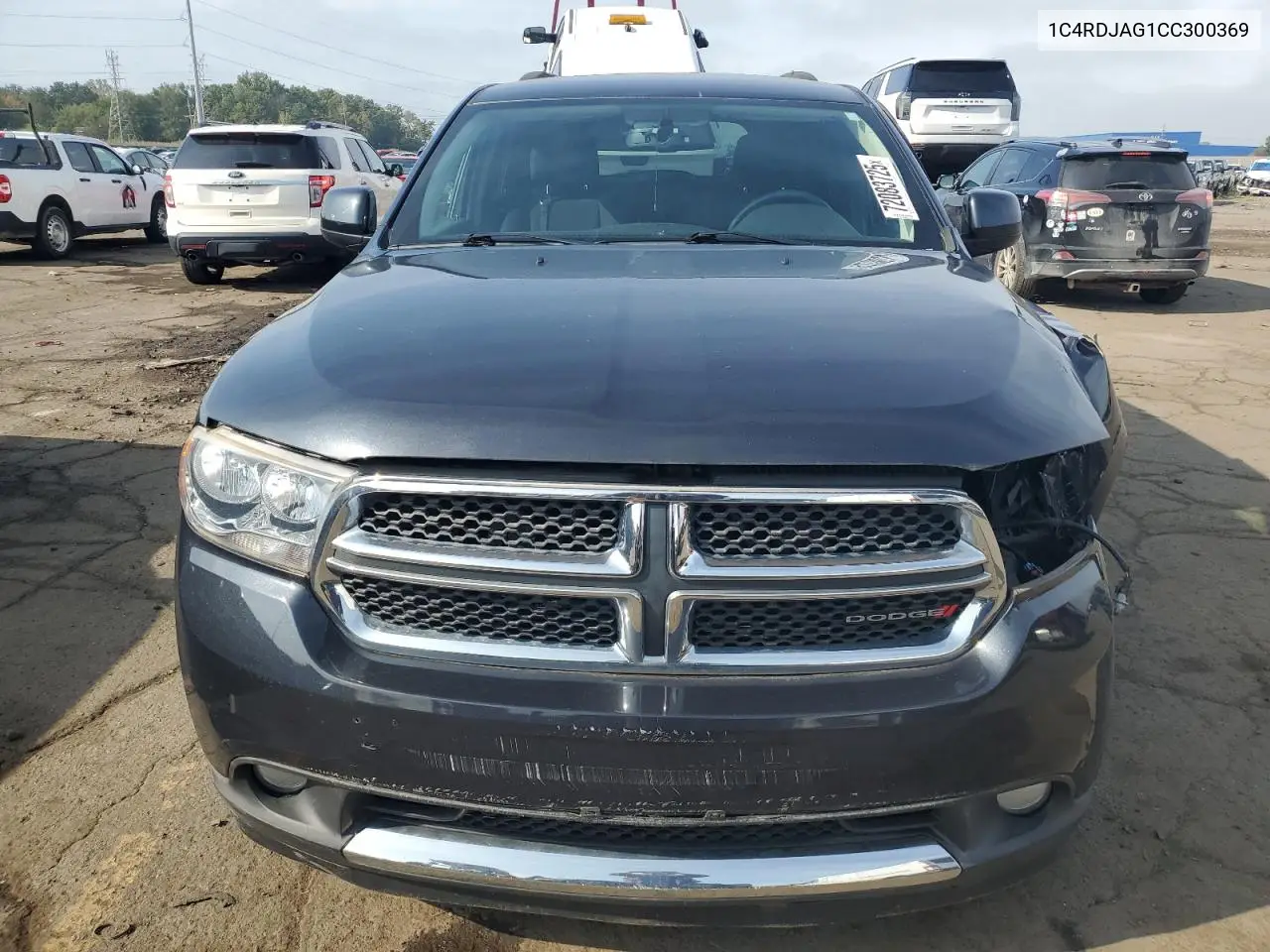 1C4RDJAG1CC300369 2012 Dodge Durango Sxt