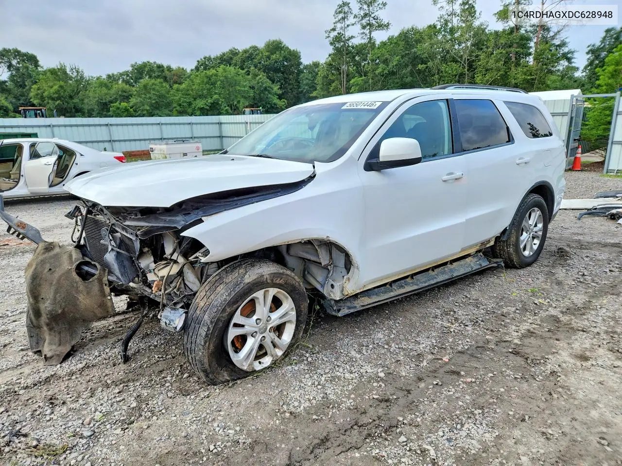 2013 Dodge Durango Sxt VIN: 1C4RDHAGXDC628948 Lot: 56501446