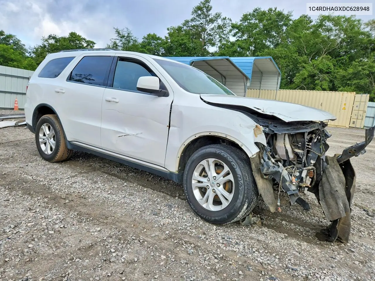 2013 Dodge Durango Sxt VIN: 1C4RDHAGXDC628948 Lot: 56501446