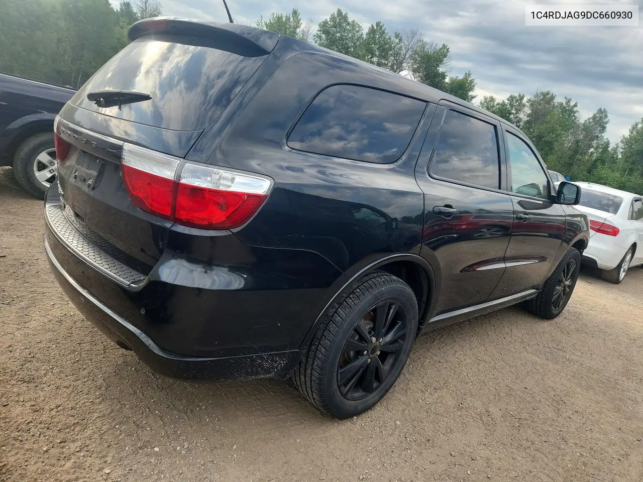 2013 Dodge Durango Sxt VIN: 1C4RDJAG9DC660930 Lot: 59332946