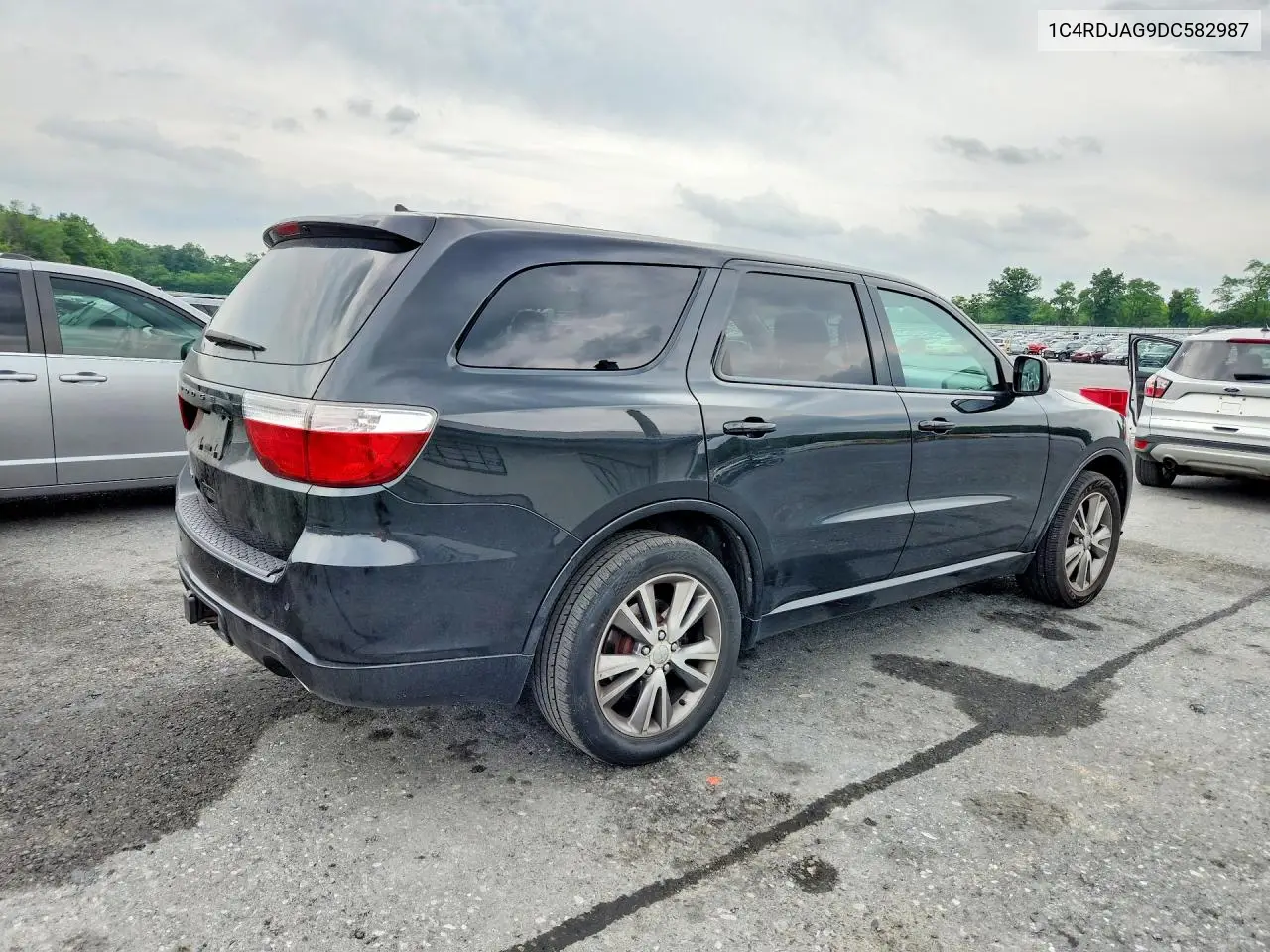 2013 Dodge Durango Sxt VIN: 1C4RDJAG9DC582987 Lot: 59733066