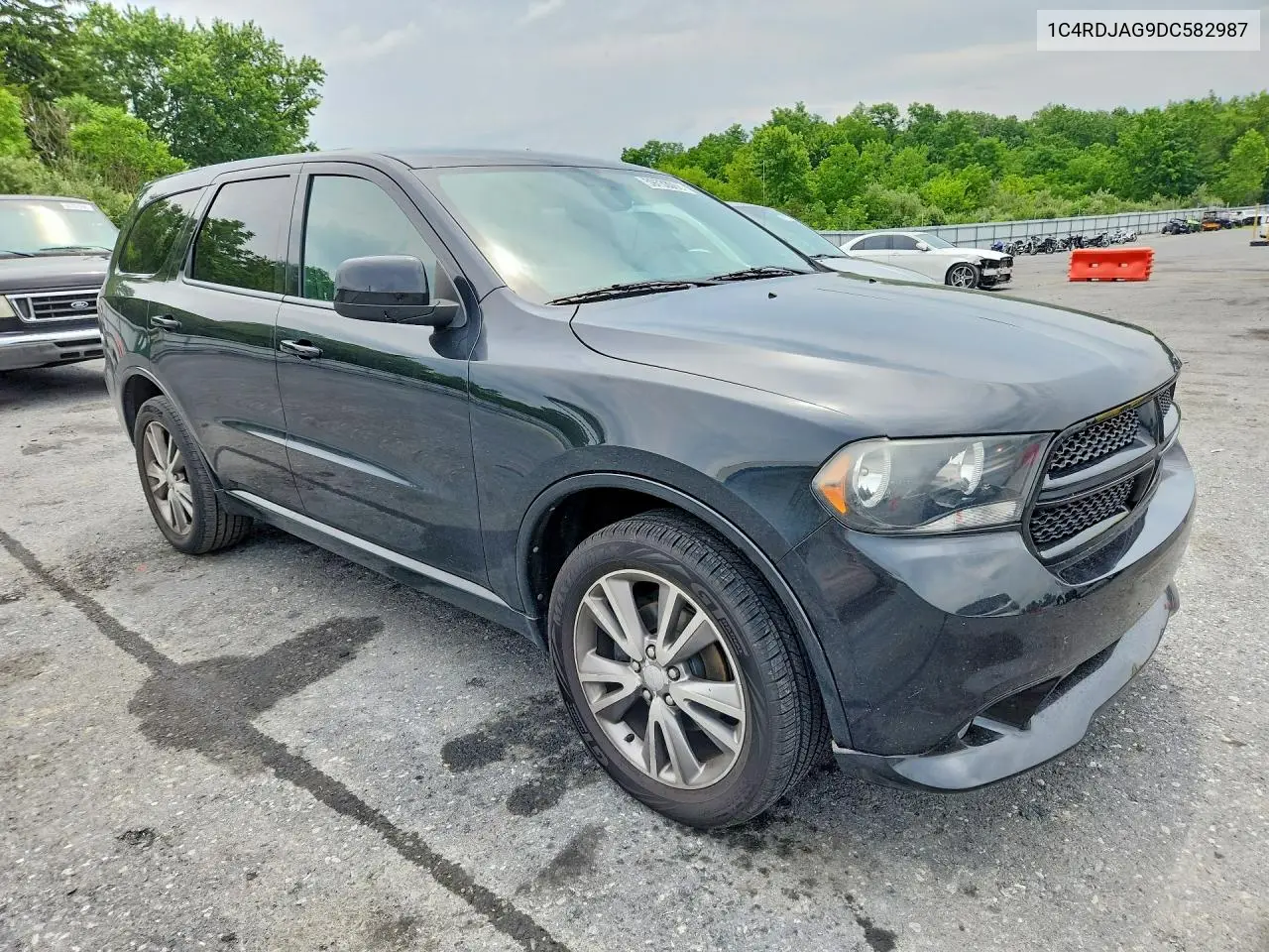 2013 Dodge Durango Sxt VIN: 1C4RDJAG9DC582987 Lot: 59733066