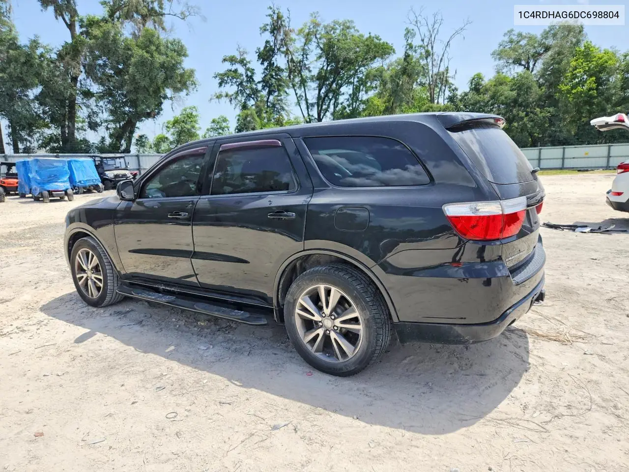 2013 Dodge Durango Sxt VIN: 1C4RDHAG6DC698804 Lot: 60298166