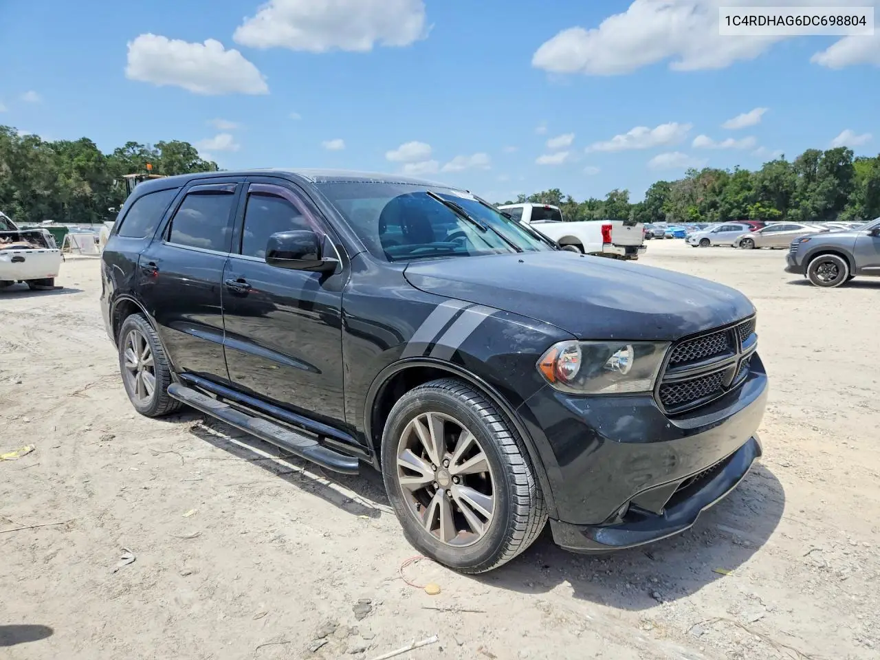 2013 Dodge Durango Sxt VIN: 1C4RDHAG6DC698804 Lot: 60298166