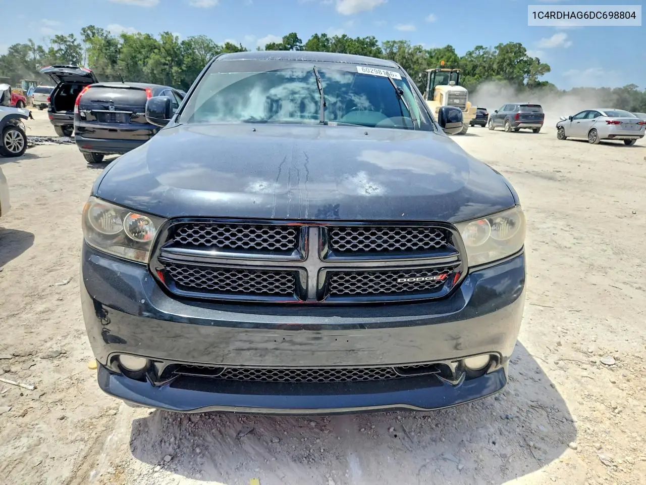 2013 Dodge Durango Sxt VIN: 1C4RDHAG6DC698804 Lot: 60298166