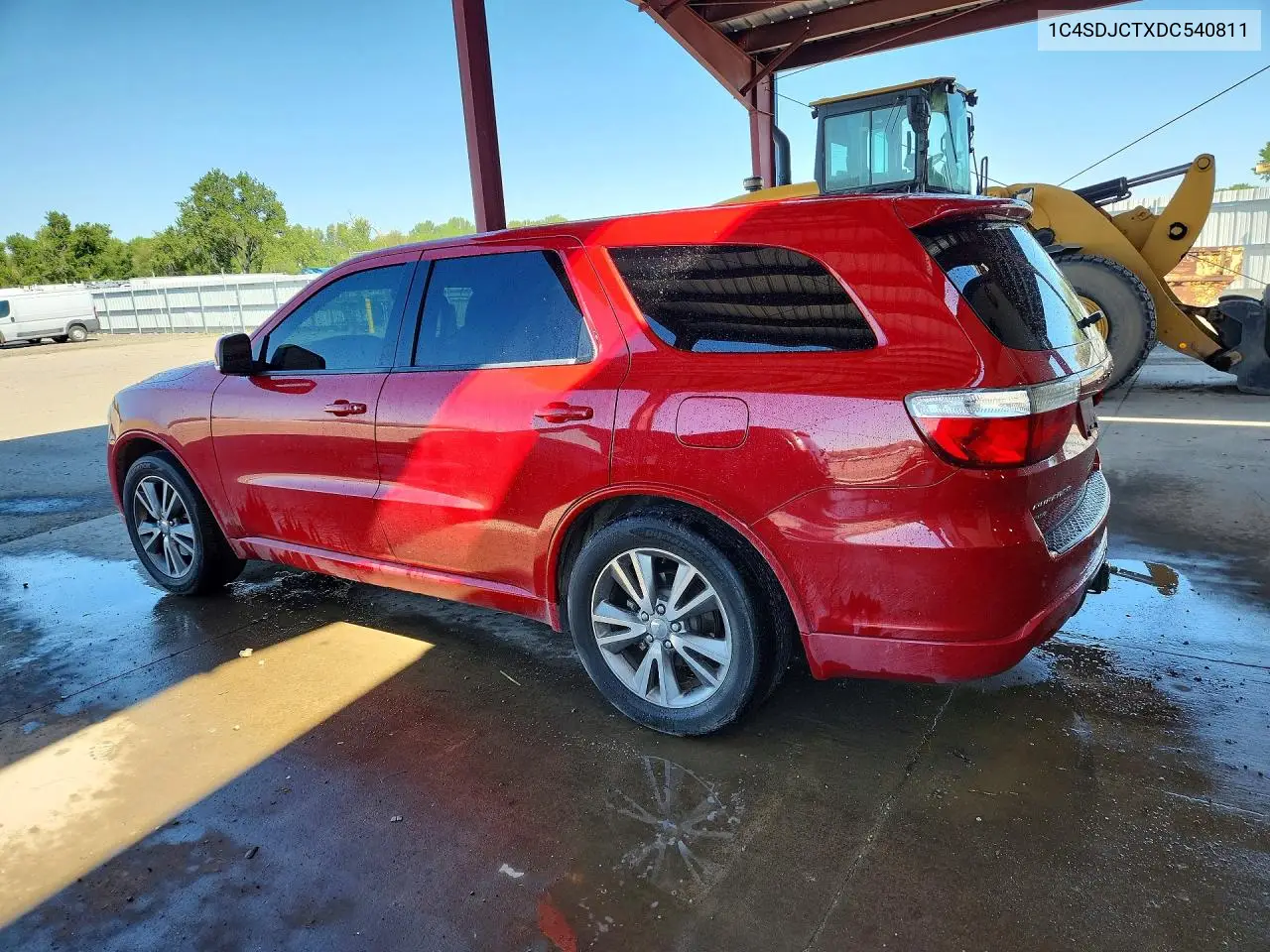 2013 Dodge Durango R/T VIN: 1C4SDJCTXDC540811 Lot: 60763496