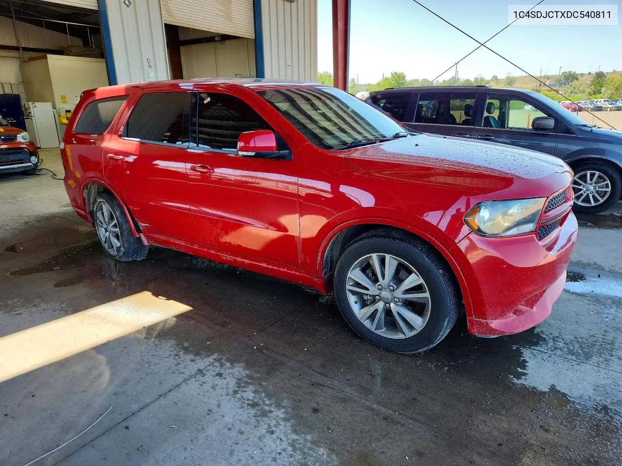 2013 Dodge Durango R/T VIN: 1C4SDJCTXDC540811 Lot: 60763496