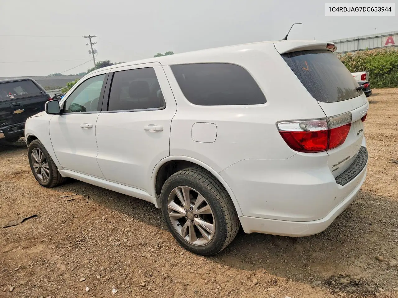 2013 Dodge Durango Sxt VIN: 1C4RDJAG7DC653944 Lot: 60970236