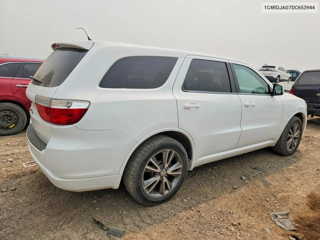 2013 Dodge Durango Sxt VIN: 1C4RDJAG7DC653944 Lot: 60970236