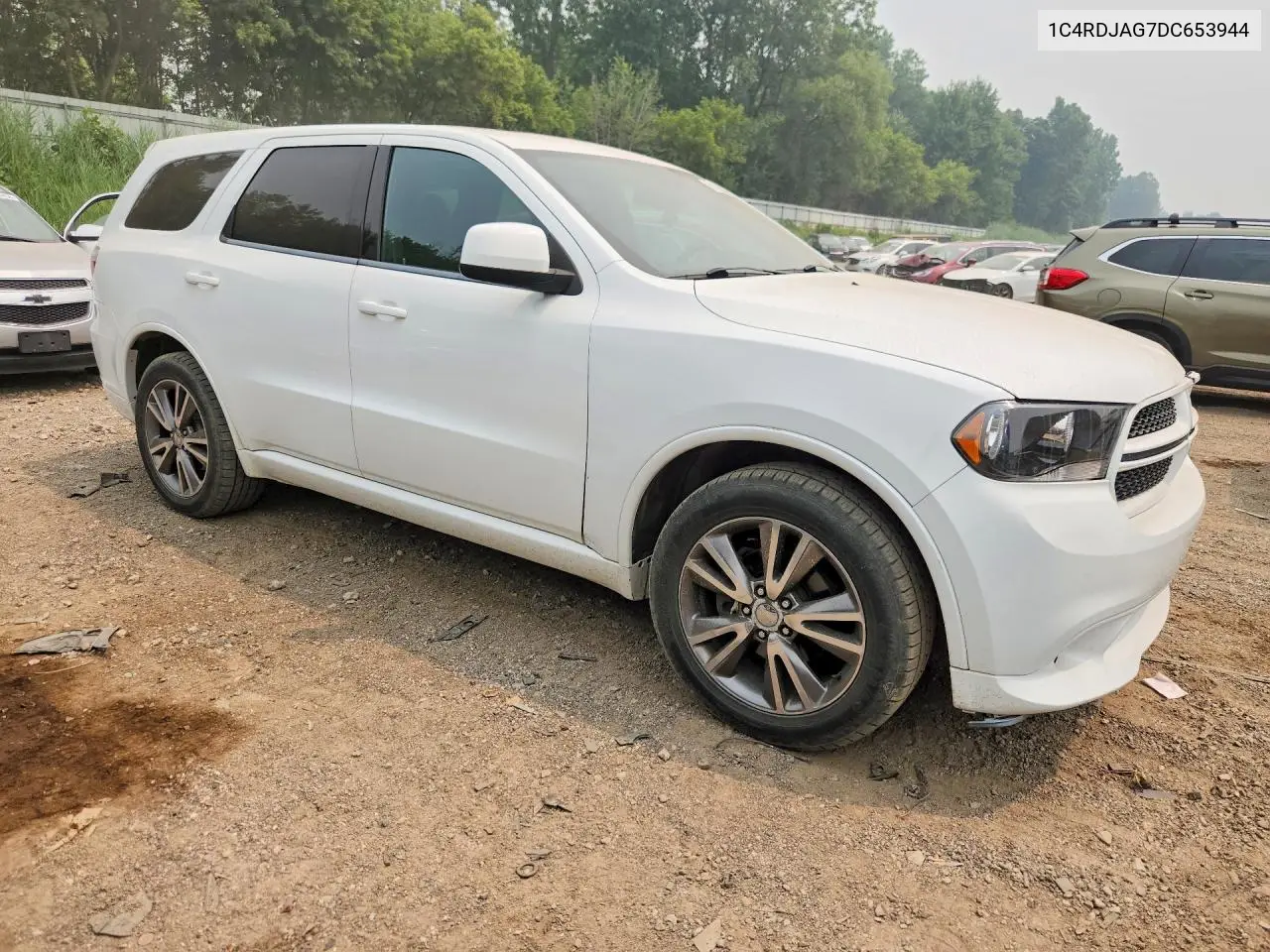 2013 Dodge Durango Sxt VIN: 1C4RDJAG7DC653944 Lot: 60970236