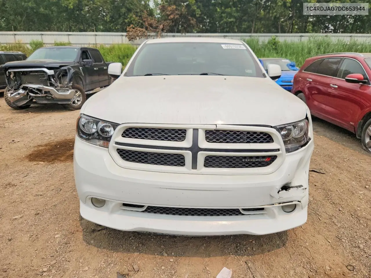 2013 Dodge Durango Sxt VIN: 1C4RDJAG7DC653944 Lot: 60970236