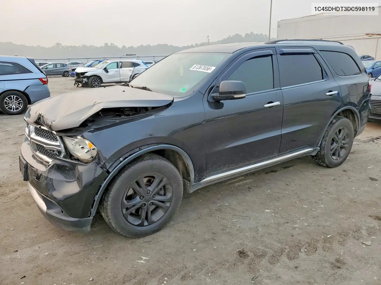2013 Dodge Durango Crew VIN: 1C4SDHDT3DC598119 Lot: 61367656