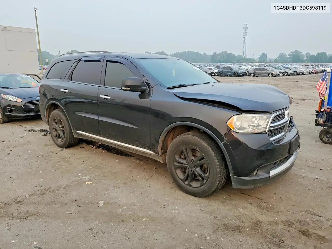 2013 Dodge Durango Crew VIN: 1C4SDHDT3DC598119 Lot: 61367656
