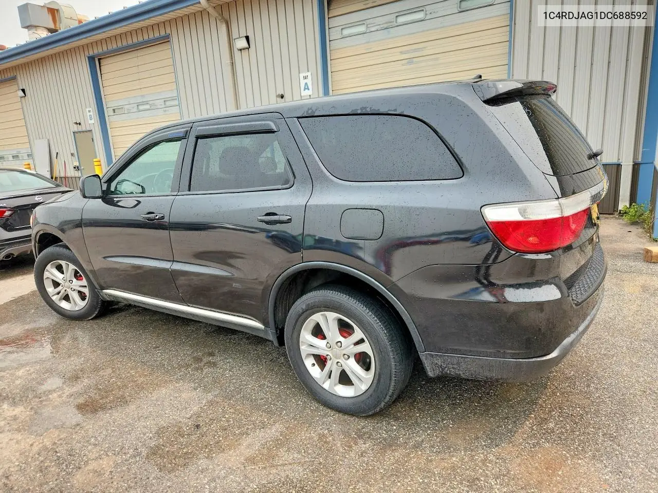 2013 Dodge Durango Sxt VIN: 1C4RDJAG1DC688592 Lot: 61508696