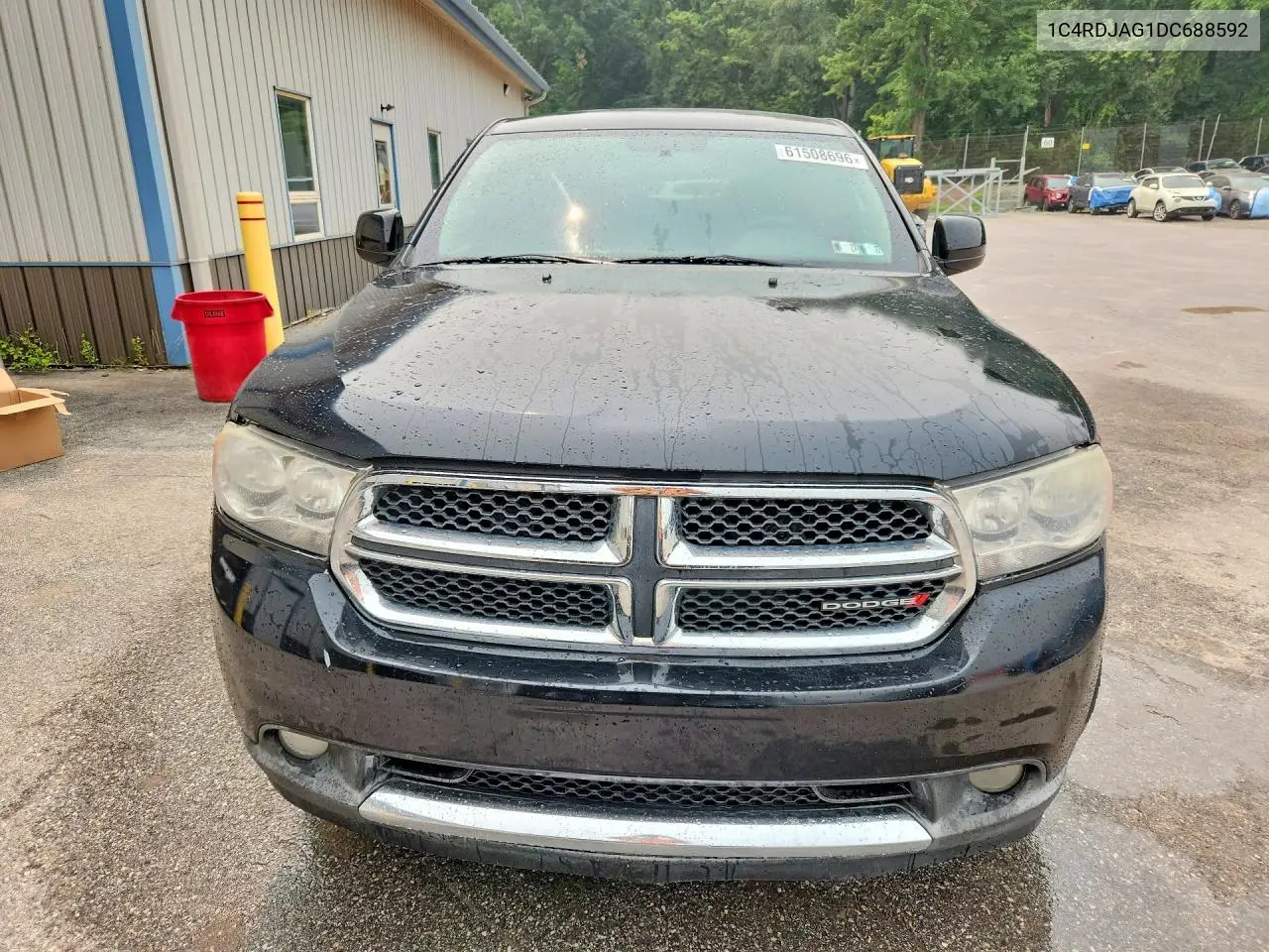 2013 Dodge Durango Sxt VIN: 1C4RDJAG1DC688592 Lot: 61508696