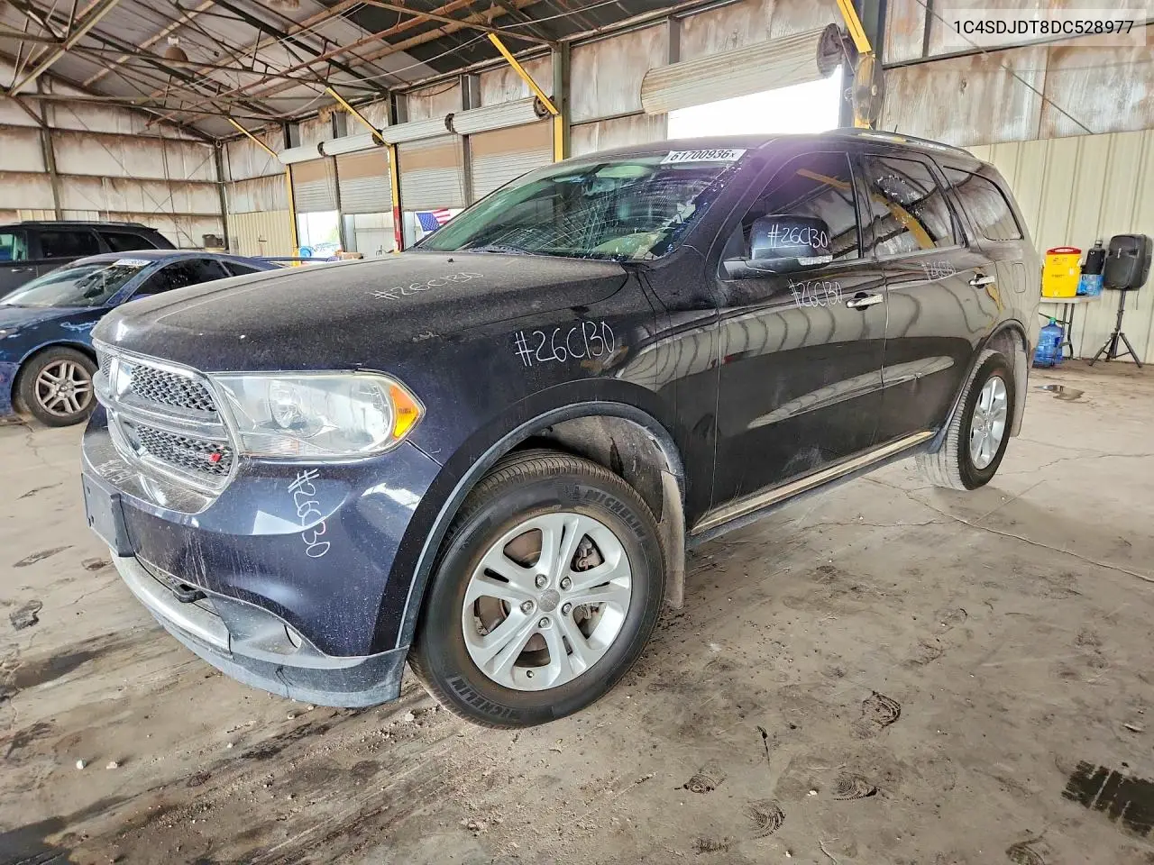 2013 Dodge Durango Crew VIN: 1C4SDJDT8DC528977 Lot: 61700936
