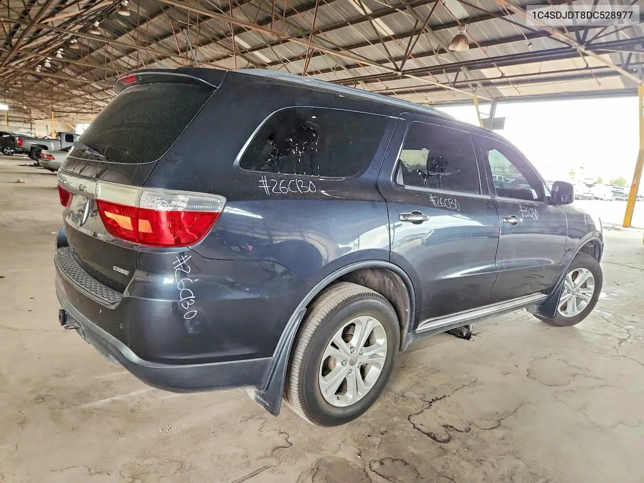 2013 Dodge Durango Crew VIN: 1C4SDJDT8DC528977 Lot: 61700936