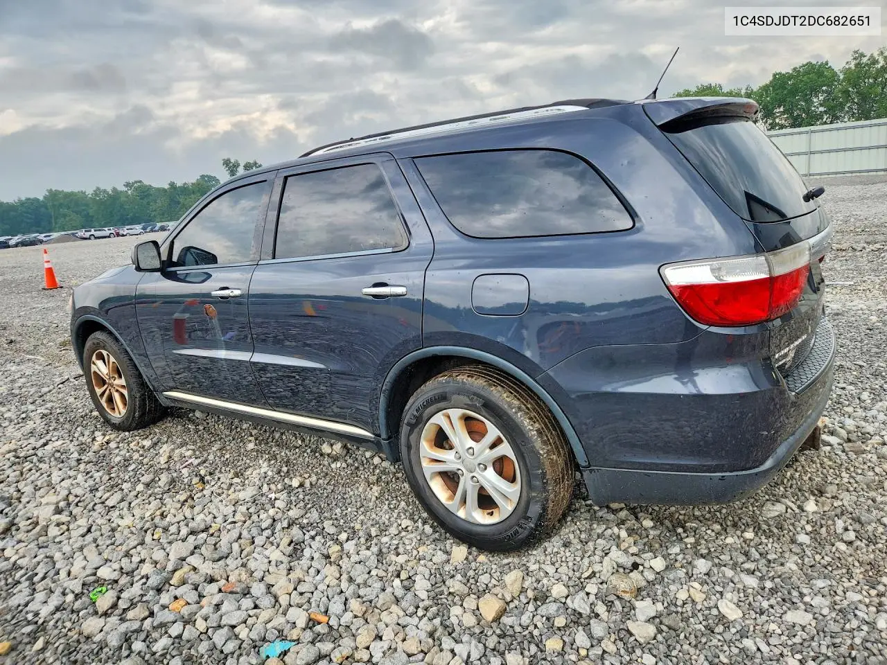 2013 Dodge Durango Crew VIN: 1C4SDJDT2DC682651 Lot: 61725946