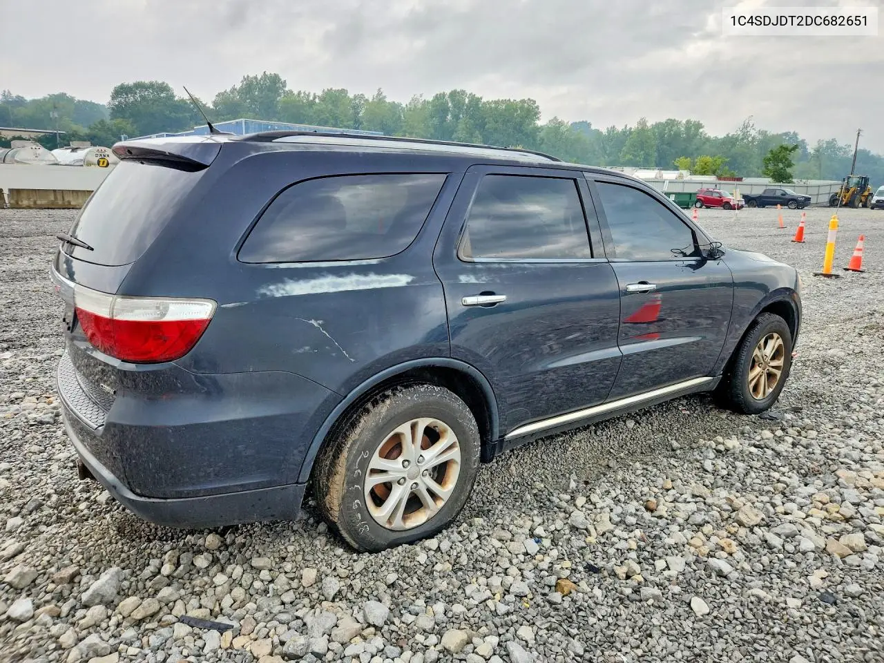 2013 Dodge Durango Crew VIN: 1C4SDJDT2DC682651 Lot: 61725946