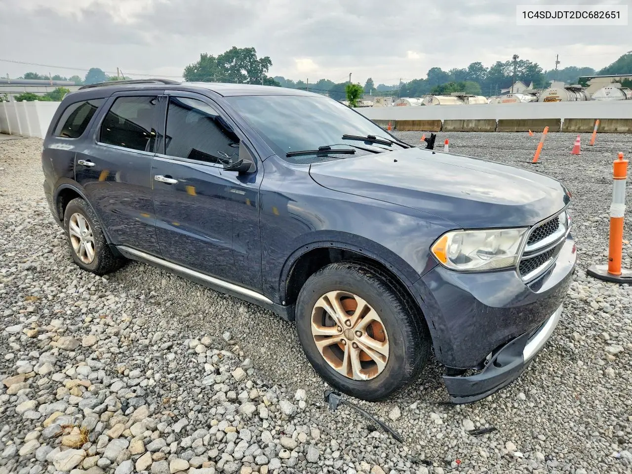 2013 Dodge Durango Crew VIN: 1C4SDJDT2DC682651 Lot: 61725946