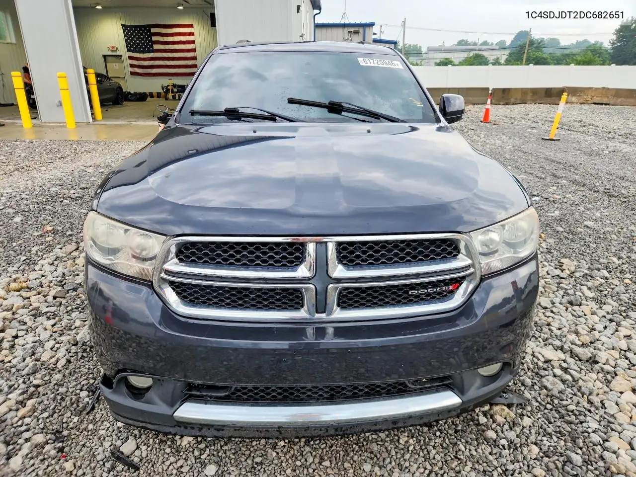 2013 Dodge Durango Crew VIN: 1C4SDJDT2DC682651 Lot: 61725946