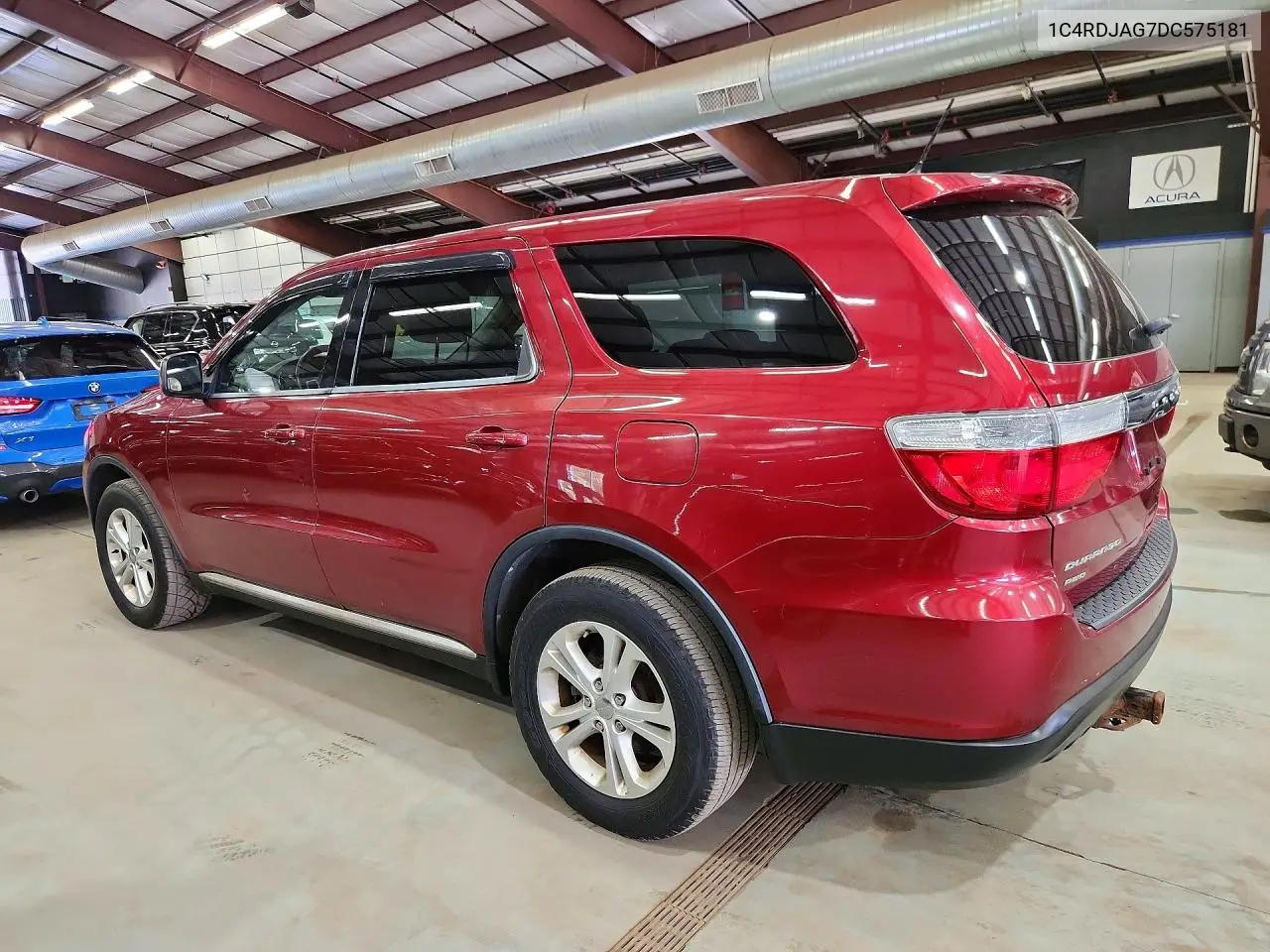 2013 Dodge Durango Sxt VIN: 1C4RDJAG7DC575181 Lot: 61948146