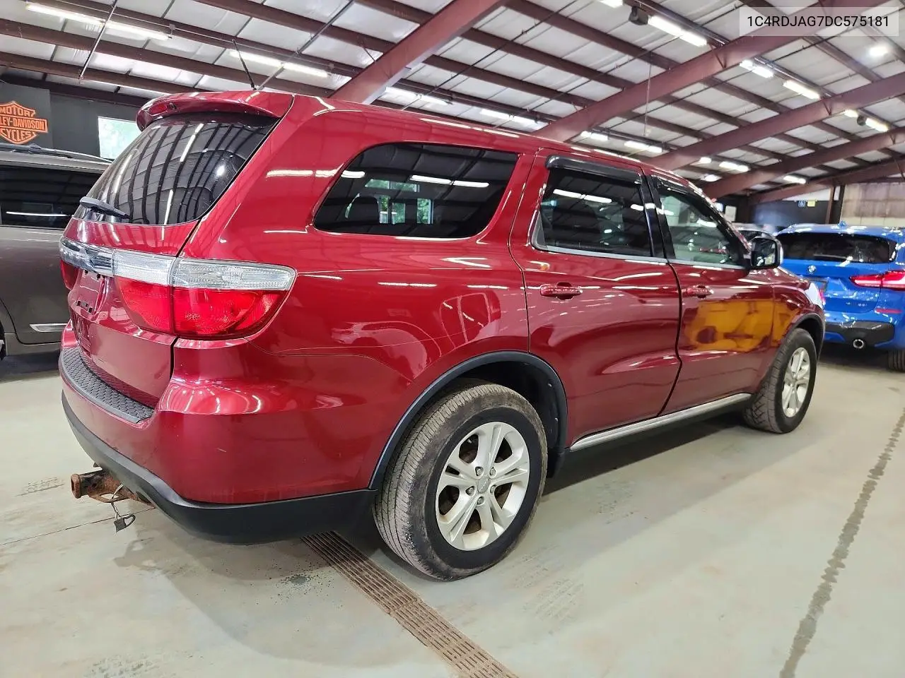 2013 Dodge Durango Sxt VIN: 1C4RDJAG7DC575181 Lot: 61948146