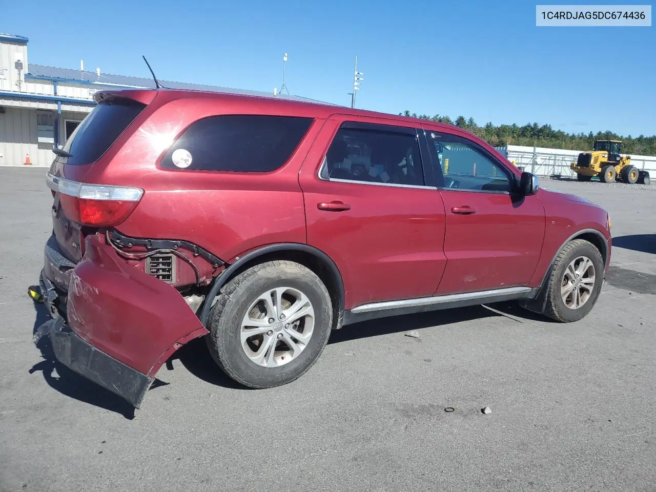 1C4RDJAG5DC674436 2013 Dodge Durango Sxt