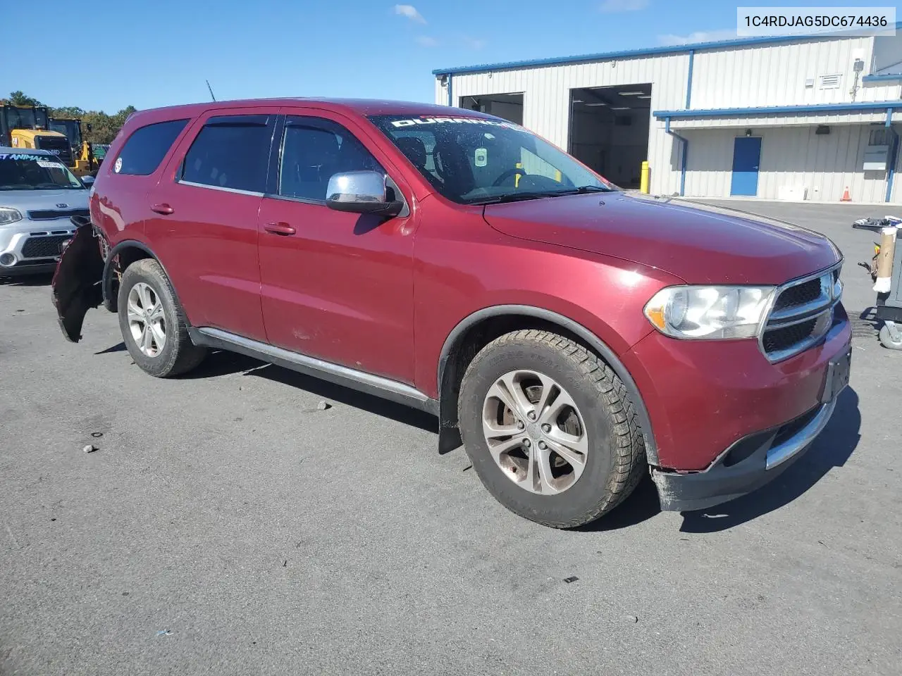 1C4RDJAG5DC674436 2013 Dodge Durango Sxt