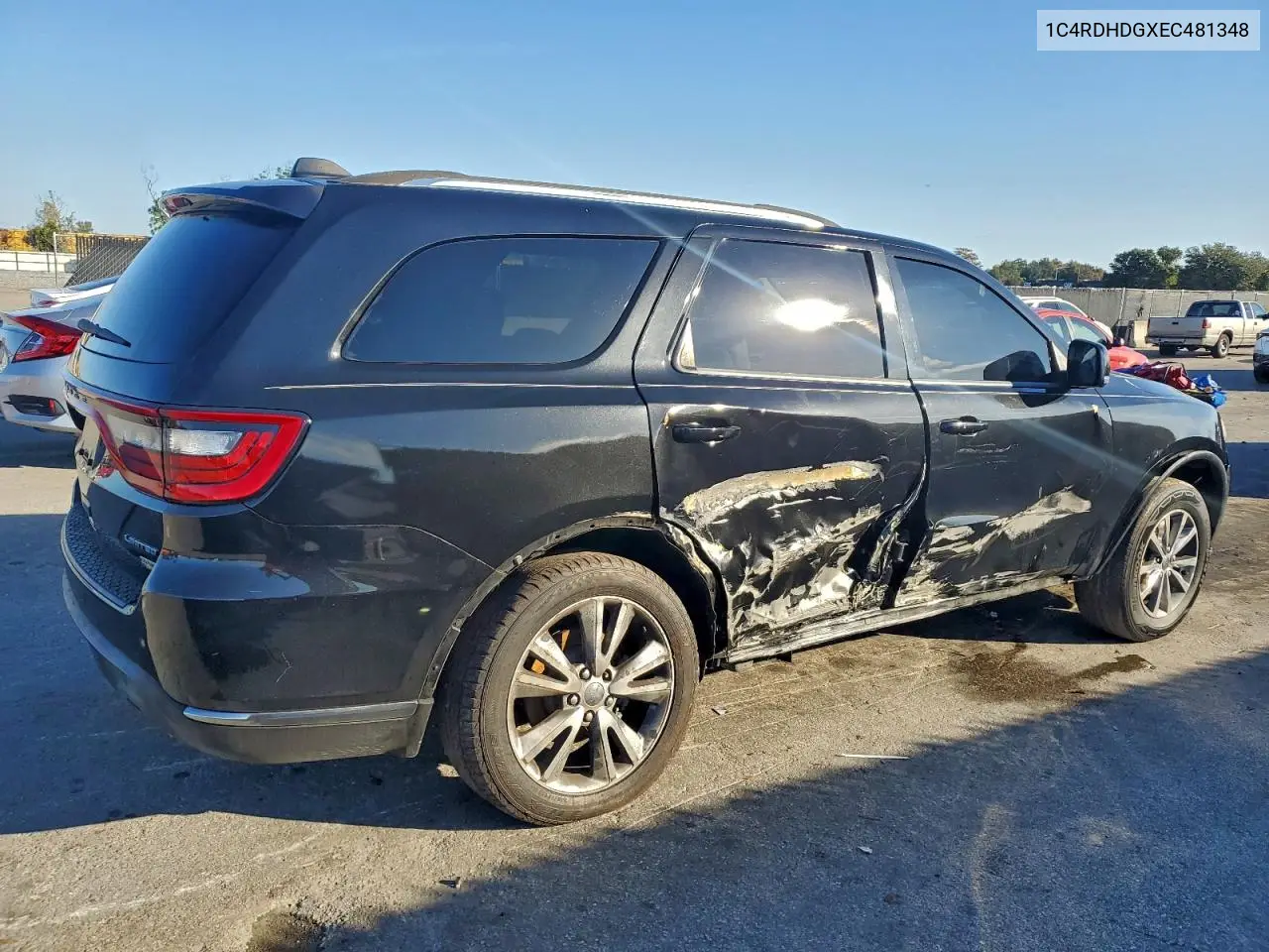 1C4RDHDGXEC481348 2014 Dodge Durango Limited