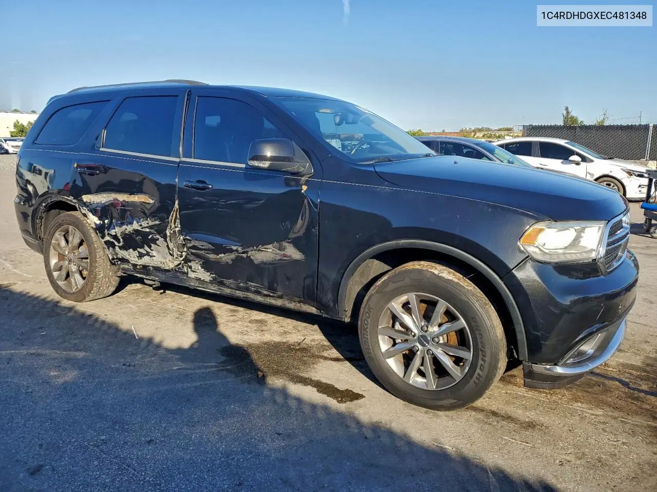 1C4RDHDGXEC481348 2014 Dodge Durango Limited