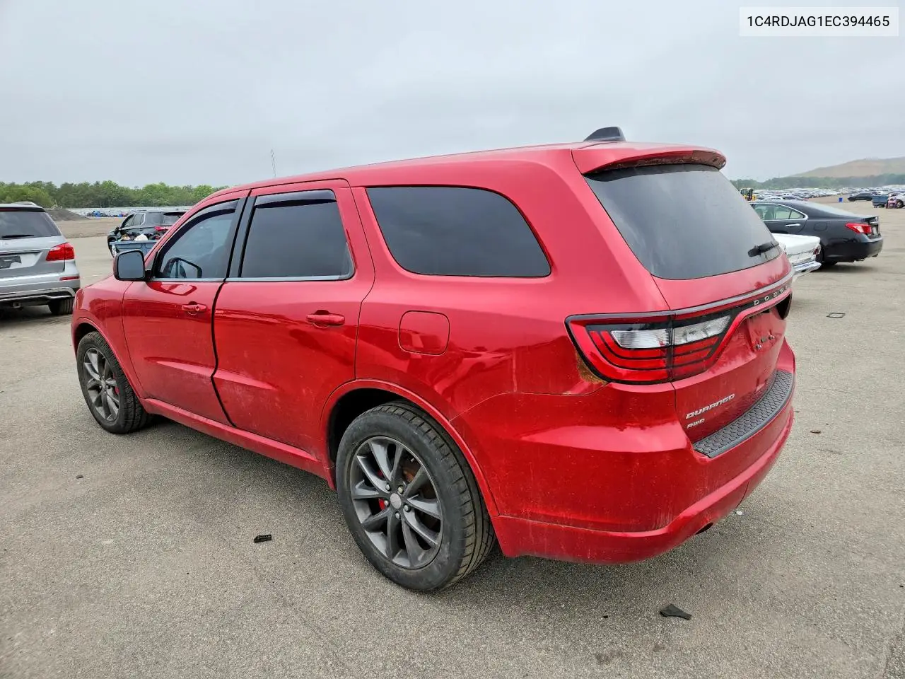 2014 Dodge Durango Sxt VIN: 1C4RDJAG1EC394465 Lot: 57557366